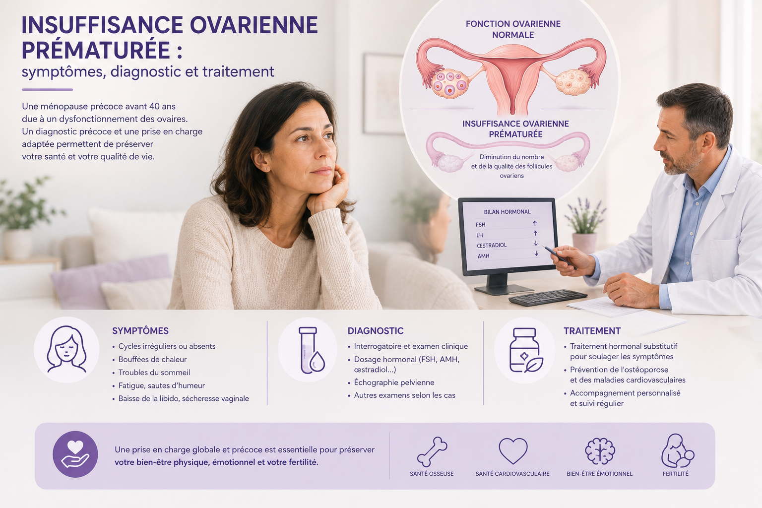 Insuffisance ovarienne prématurée